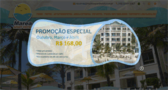 Desktop Screenshot of mareaaparthotel.com.br